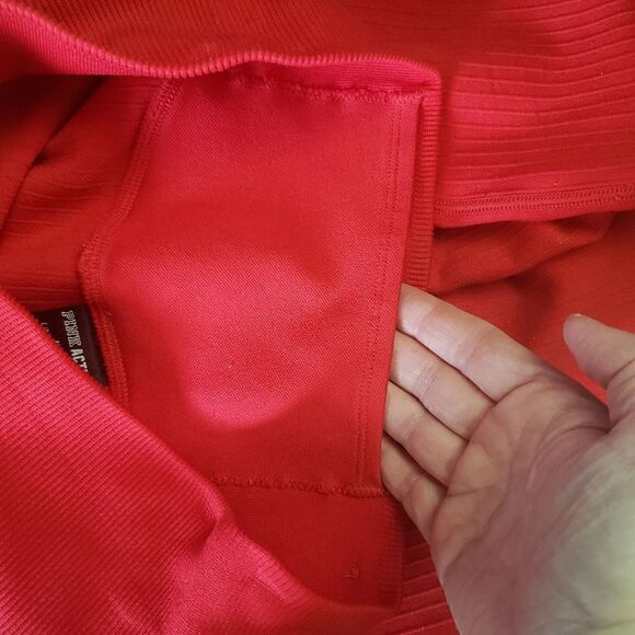 VICTORIA'S SECRET PINK Seamless Ribbed Capri Yoga  Activewear Pants - Picture 6 of 7